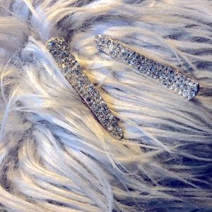 Crystal Rhinestone Hair Barrettes